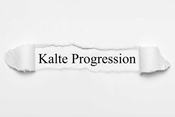 Foto: Kalte Progression